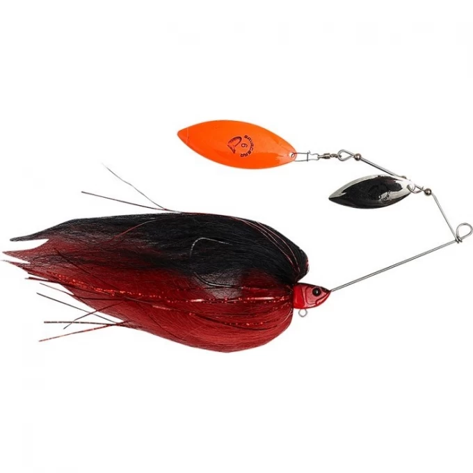 Блесна SAVAGE GEAR Da' MEGA Bush 55g Black and Red 57697 Блесна SAVAGE GEAR Da' MEGA Bush 55g Black and Red 57697