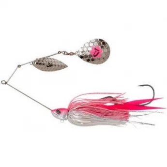Блесна SAVAGE GEAR Da'Bush Spinnerbait 16см 32г Sinking Pink Silver