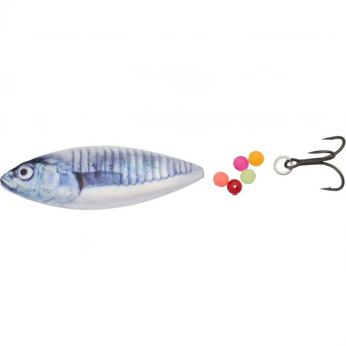 Блесна SAVAGE GEAR Stickleblade 52 03-White Silver 62208 Блесна SAVAGE GEAR Stickleblade 52 03-White Silver 62208