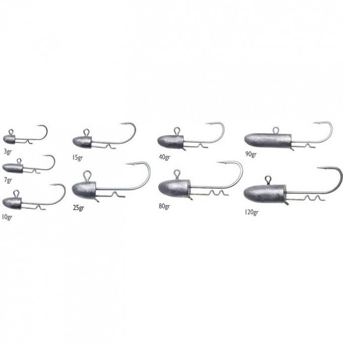 Джигеры SAVAGE GEAR Bullet Jig head L #5/0 25g 2pcs 63875