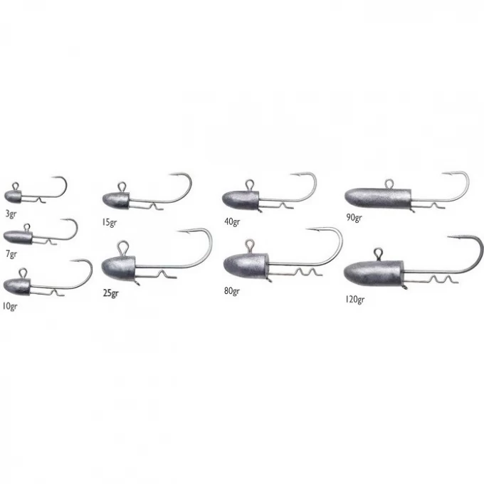 Джигеры SAVAGE GEAR Bullet Jig head L #5/0 25g 2pcs 63875 Джигеры SAVAGE GEAR Bullet Jig head L #5/0 25g 2pcs 63875