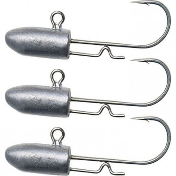 Джигеры SAVAGE GEAR Bullet Jig Head S #2 7g 3PCS Джигеры SAVAGE GEAR Bullet Jig Head S #2 7g 3PCS