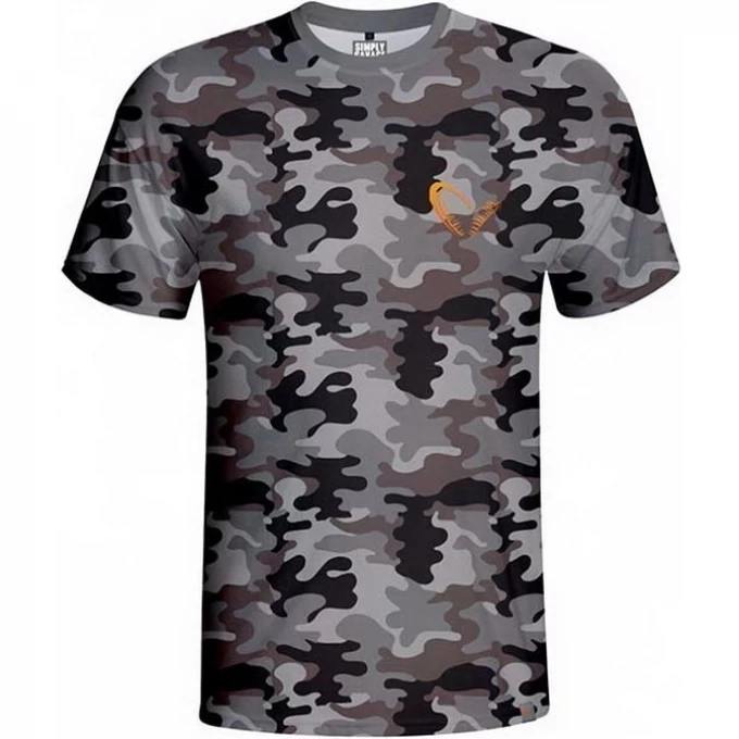 Футболка SAVAGE GEAR Simply Savage Camo T-shirt M 59134 Футболка SAVAGE GEAR Simply Savage Camo T-shirt M 59134