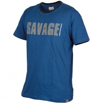 Футболка SAVAGE GEAR Tee Blue XXL Футболка SAVAGE GEAR Tee Blue XXL