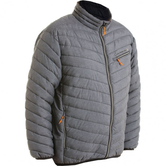 Куртка SAVAGE GEAR Simply Savage Thermo Jacket серая size L 57309 Куртка SAVAGE GEAR Simply Savage Thermo Jacket серая size L 57309