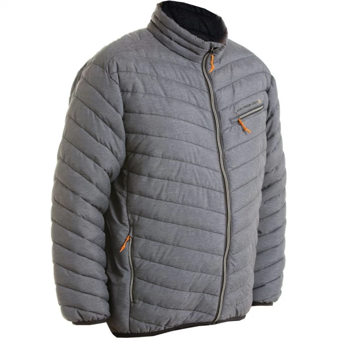 Куртка SAVAGE GEAR Simply Savage Thermo Jacket серая size L 57309 Куртка SAVAGE GEAR Simply Savage Thermo Jacket серая size L 57309