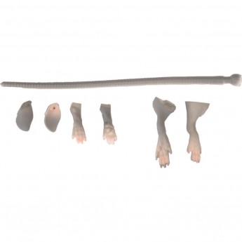 Набор для ремонта приманки крысы SAVAGE GEAR LB 3D Rad Maintenance 20 04-Grey