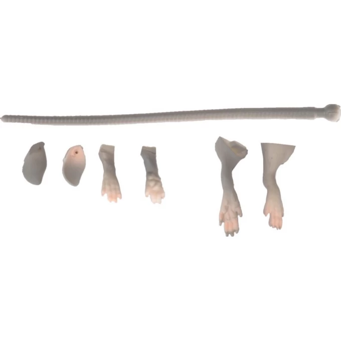 Набор для ремонта приманки крысы SAVAGE GEAR LB 3D Rad Maintenance 20 04-Grey 55184 Набор для ремонта приманки крысы SAVAGE GEAR LB 3D Rad Maintenance 20 04-Grey 55184
