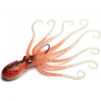 Приманка SAVAGE GEAR 3D Octopus 300g 22cm UV Orange Glow Приманка SAVAGE GEAR 3D Octopus 300g 22cm UV Orange Glow