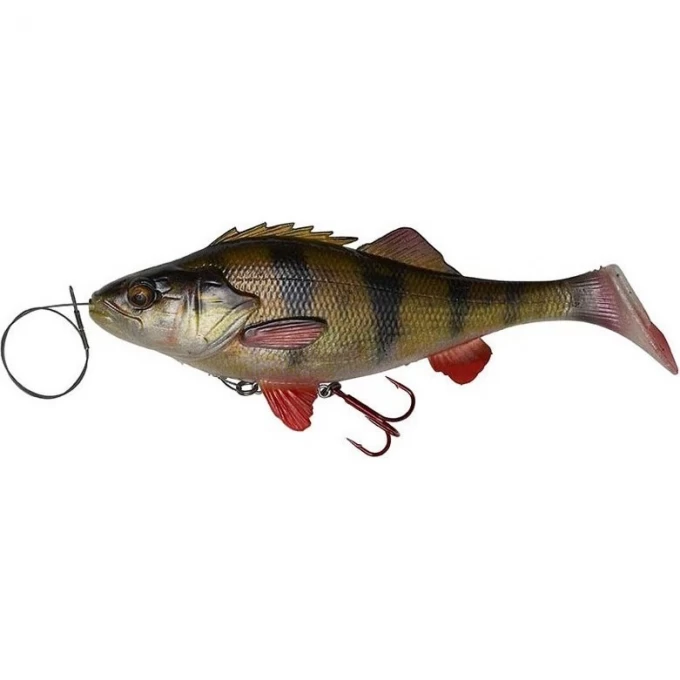 Приманка SAVAGE GEAR 4D Perch Shad 17.5cm 75g SS 01-Perch 61797 Приманка SAVAGE GEAR 4D Perch Shad 17.5cm 75g SS 01-Perch 61797