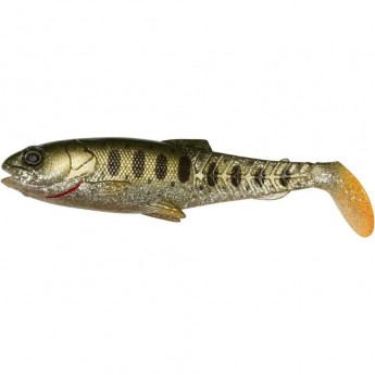 Приманка SAVAGE GEAR Craft Cannibal Paddletail 10.5см 12г Olive Pearl Silver Smolt