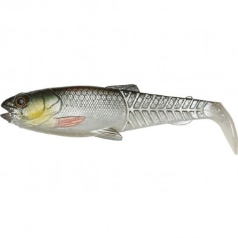 Приманка SAVAGE GEAR Craft Cannibal Paddletail 8.5см 7г Green Silver UV 50PCS