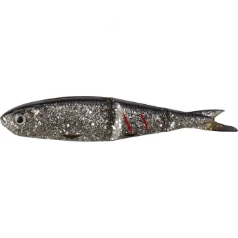 Приманка SAVAGE GEAR LB Soft 4Play 13cm 21g Swim&Jerk 01-Dirty Silver 3pcs