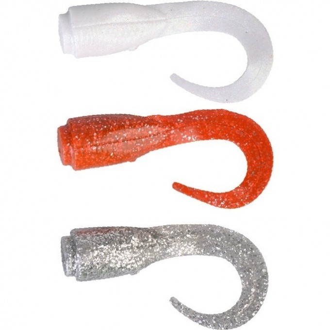 Сменные хвосты для SAVAGE GEAR 3D LB Hard Eel Short 17 3шт Orange/Silver/ White 48562 Сменные хвосты для SAVAGE GEAR 3D LB Hard Eel Short 17 3шт Orange/Silver/ White 48562