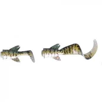 Сменные хвосты для SAVAGE GEAR 3D LB Hybrid Pike 25 07-Green Silver Pike