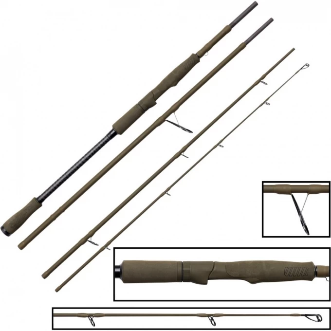 Спиннинг SAVAGE GEAR SG4 Medium Game Travel 215cm 10-40g 72206 Спиннинг SAVAGE GEAR SG4 Medium Game Travel 215cm 10-40g 72206
