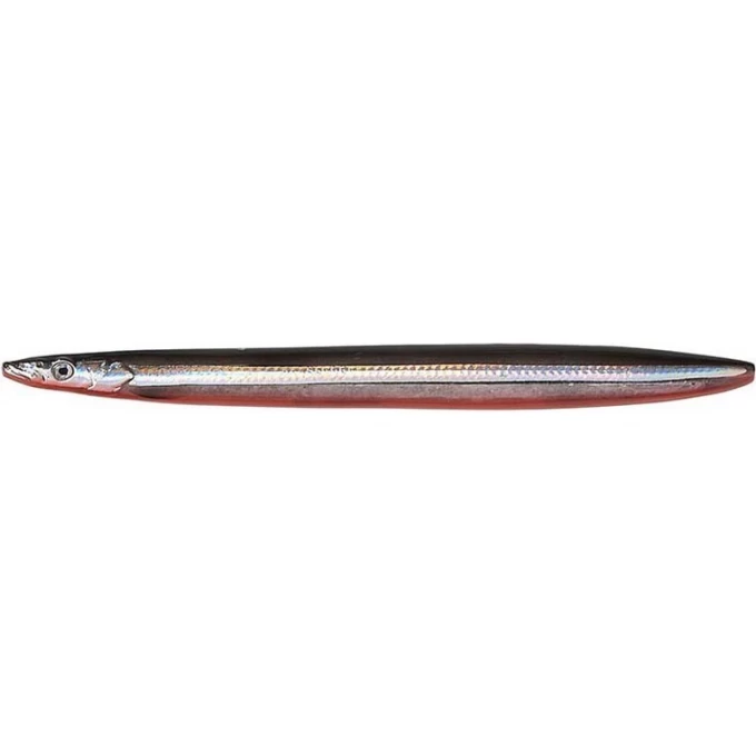 Воблер SAVAGE GEAR Line Thru Sandeel 110mm 15g 10-Black & Red UV 58688 Воблер SAVAGE GEAR Line Thru Sandeel 110mm 15g 10-Black & Red UV 58688
